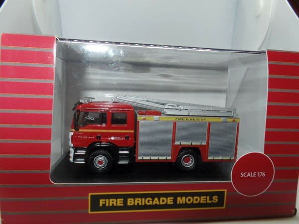 Oxford 76MFE001 MFE001 MAN Pump Ladder Engine Avon Fire & Rescue Brigade MIMB