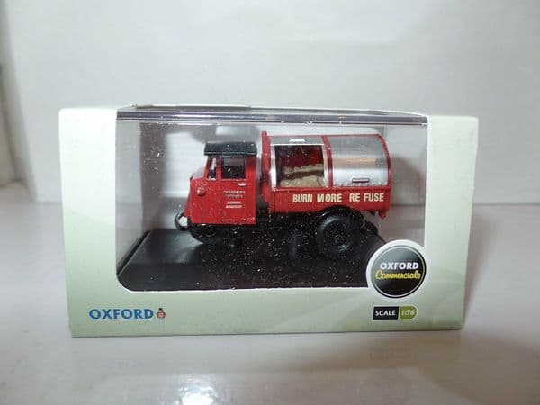 Oxford 76MH001 MH001 1/76 OO Scale Mechanical Horse Dustcart Middlesbrough