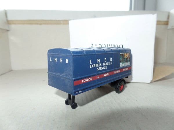 Oxford 76MH004T MH004T 1/76 Mechanical Horse Trailer LNER London North Eastern