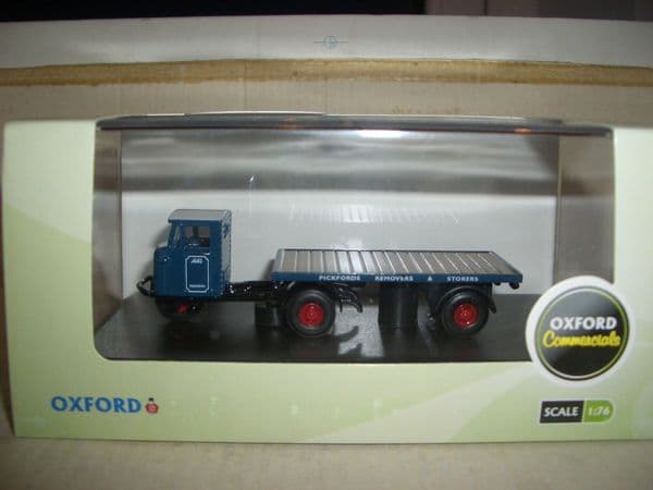 Oxford 76MH007 MH007 1/76 OO Scale Mechanical Horse Flatbed Pickfords Removals
