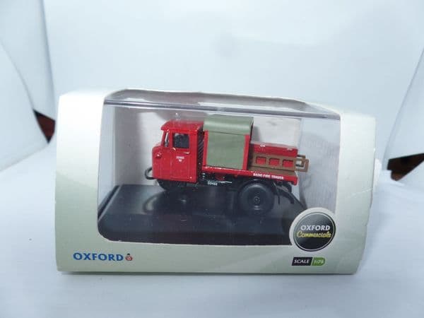 Oxford 76MH015 MH015 1/76 OO Scammell Mechanical Horse Rigid Fire Tender British Railways Western