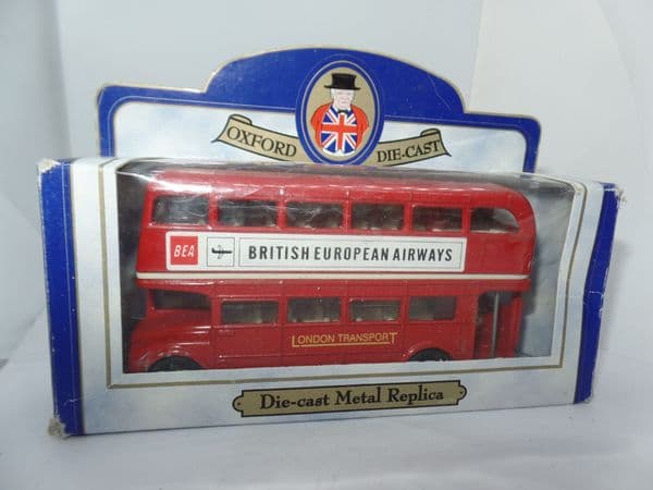 Oxford 76RM025  RM25 1/76 OO Scale London Transport Routemaster Bus BEA British European Airways