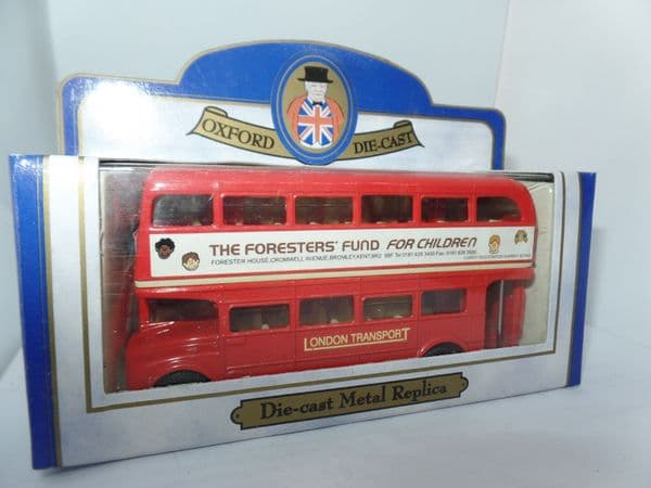 Oxford 76RM027  RM27 1/76 OO Scale London Transport Routemaster Bus Foresters Fund Children