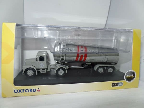 Oxford 76SHT03 SHT03  1/76 OO Scammell Highwayman Tanker - Tunnel Cement