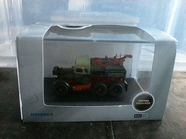 Oxford 76SP001 SP001 1/76 OO SCAMMELL PIONEER WRECKER TRACTOR Moorton C Cullimore MIB