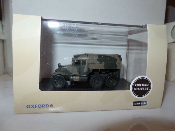 Oxford 76SP004 SP004 1/76 SCAMMELL PIONEER Royal Artillery Army  Tractor