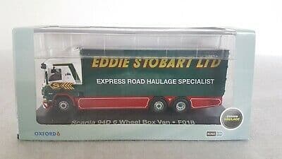 Oxford 76STOB028 STOB028 1/76 OO Scania 94D 6 Wheel Box Eddie Stobart Erin