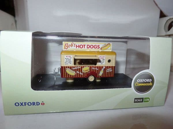 Oxford 76TR001 TR001 1/76 OO Scale Trailer Bob's Hot Dog Van