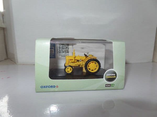 Oxford 76TRAC003 TRAC003 1/76 OO Scale Ford  Fordson Tractor Yellow