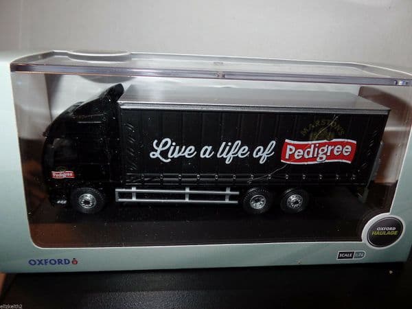 Oxford 76VOL02CL VOL02CL Volvo FH Curtainside Lorry Marstons Brewery Pedigree Be