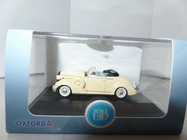 Oxford 87BS36002  BS36002 1/87 HO Scale Buick Special Convertible Coupe 1936 Cream