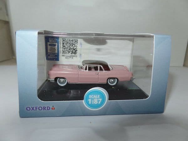 Oxford 87LC56002 LC56002 1/87 HO Scale 1956 Continental MkII Amethyst Dubonnet
