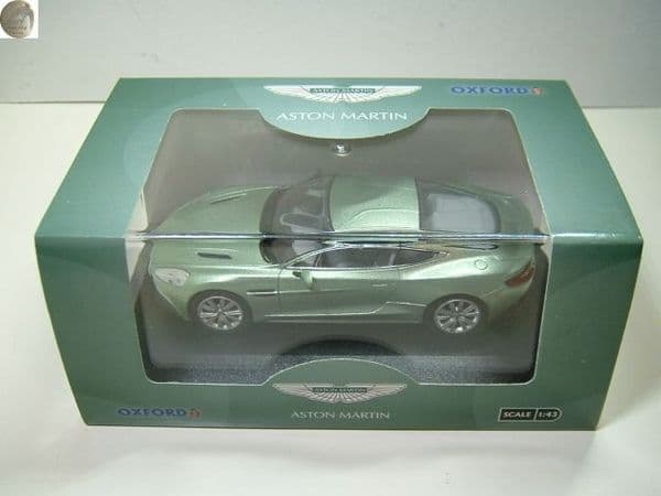 Oxford AMV001 43AMV001 1/43 O Scale Aston Martin Vantage Coupe  Appletree Green