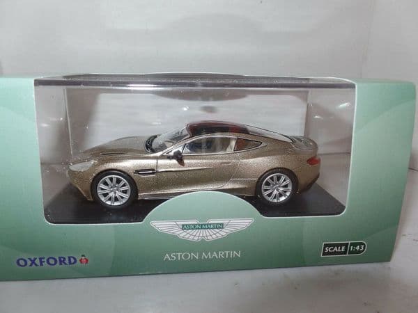 Oxford AMV002 1/43 O Scale Aston Martin Vantage Coupe Selene Bronze