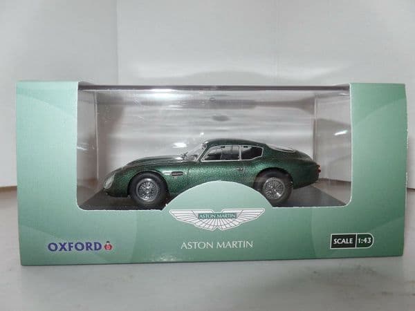 Oxford AMZ001 1/43 O Scale Aston Martin O Aston Martin DB4GT Zagato Met Green