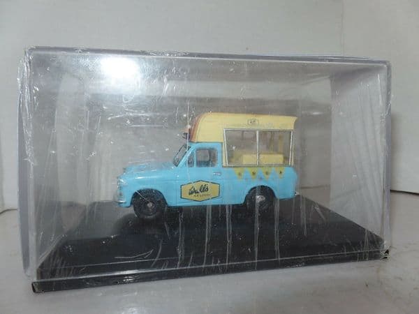 Oxford ANG019 1/43 O Scale Ford Anglia Walls Ice Cream Van Funny Face Stripe