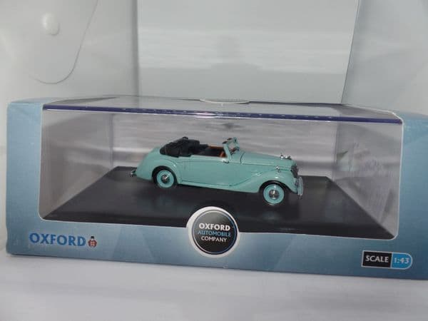 Oxford ASH003 1/43 O Scale Armstrong Siddeley Hurricane  OPen Turquoise MIMB