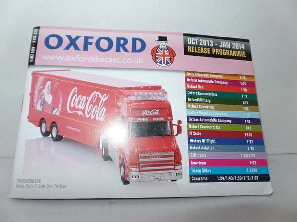 Oxford Diecast Catalogue 2013 October 2013 - January 2014 Coke truck