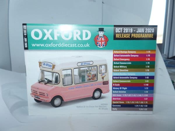 Oxford Diecast Catalogue 2019 October 2019 - January 2020 CF001