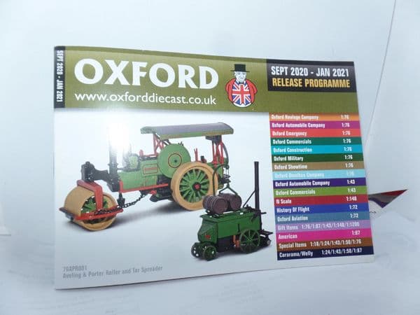Oxford Diecast Catalogue 2019 September 2020 - January 2021