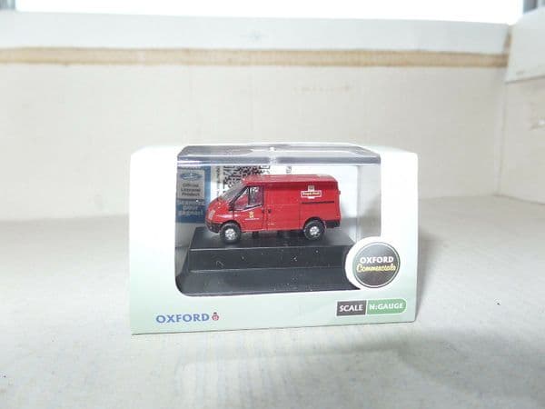Oxford NFT002 N Gauge 1/148 Scale Ford Transit Royal Mail Post Office Red