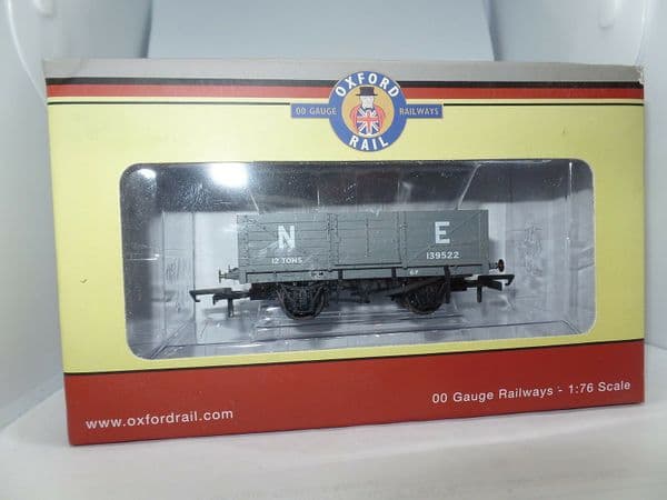Oxford Rail OR76MW6001B MW6001B 1/76 OO Mineral Wagon 6 Plank LNER E139522 Mint