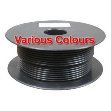 Cable Single Core Thin Wall 1mm 16.5amp 32/0.20 x 50m, Select The Colour