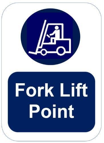 Nano SP Fork Lift Point, Quantity 5 Labels