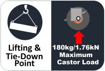 Power Tower Nano Castor Load Right x 150