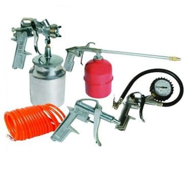 Air Tools and Compressor Accessories Kit 5 Pieces