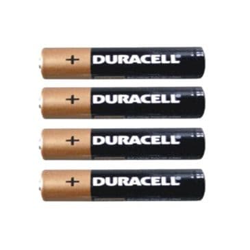 Battery Batteries "AAA" Duracell, Pack Of 4