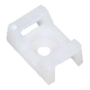 Cable Ties Cradle 9.0mm White