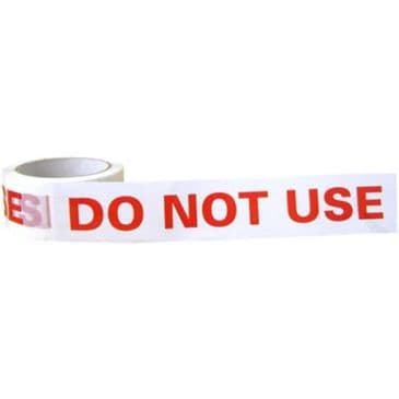DO NOT USE Printed Packaging Tape | 50mm x 66 metres