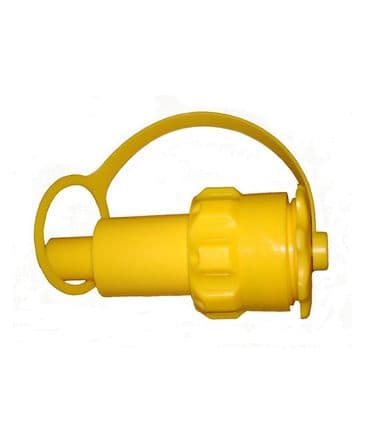 Fuel Spout No Spill Yellow Fits RocwooD Combi Can