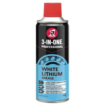 Grease, White Lithium Spray, 3-In-One 400ml
