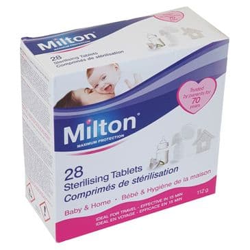 Milton Sterilising Tablets, Pack of 28