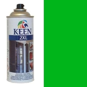 Paint, Keen Spray Aerosol 400ml, Luminous Green RAL6038