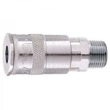 PCL  Airline Male Vertex Coupling 1/4" Pack Of 3