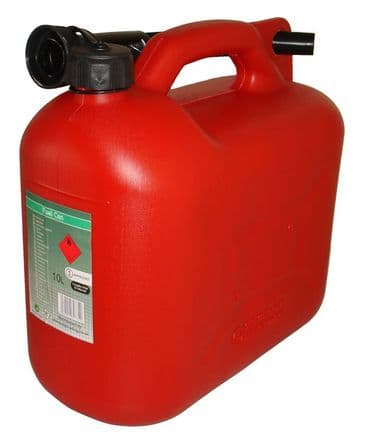 Petrol Fuel Can 10 Litre Red