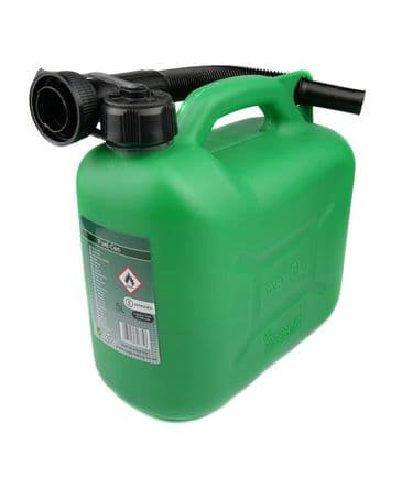 Petrol Fuel Can 5 Litre Green