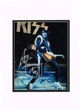 Ace Frehley Autograph Signed Photo - Kiss