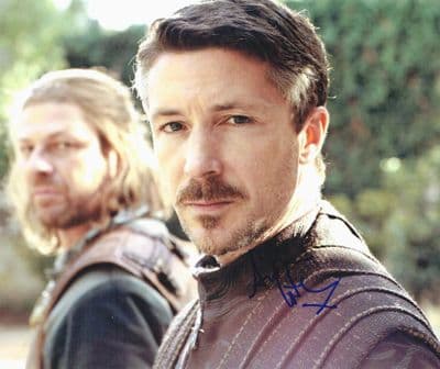 Aidan Gillen Autograph Photo Signed - Game of Thrones