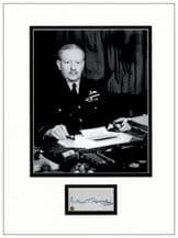 Arthur T Harris Autograph Signed Display - Bomber Harris