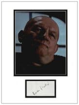 Brian Glover Autograph Signed Display - Alien 3
