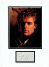 Bryan Adams Autograph Signed Display
