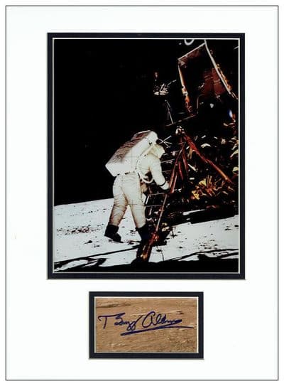 Buzz Aldrin Autograph Signed Display - Apollo 11
