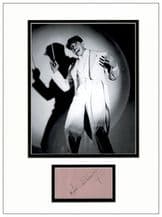 Cab Calloway Autograph Signed Display