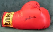Carmen Basilio  Autograph Signed Boxing Glove