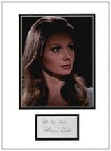 Catherine Schell Autograph Display - James Bond