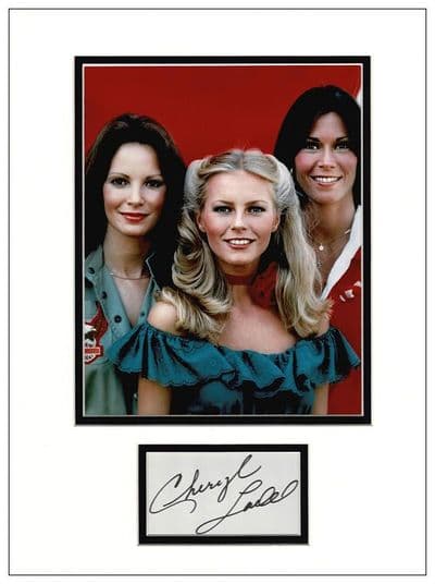 Cheryl Ladd Autograph Signed Display - Charlie's Angels